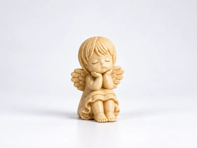 Cute Sleeping Angel STL File for 3D Printing