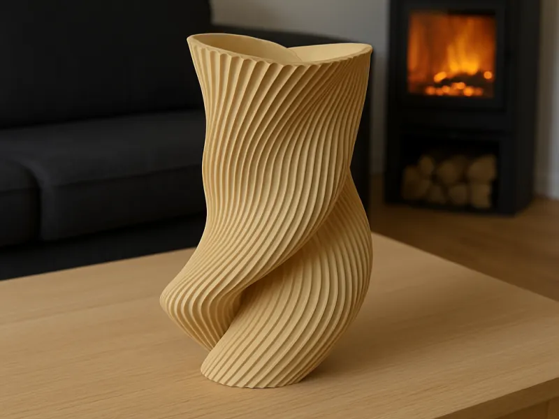 Vase “Twisted Heart” – Where Design Meets Emotion