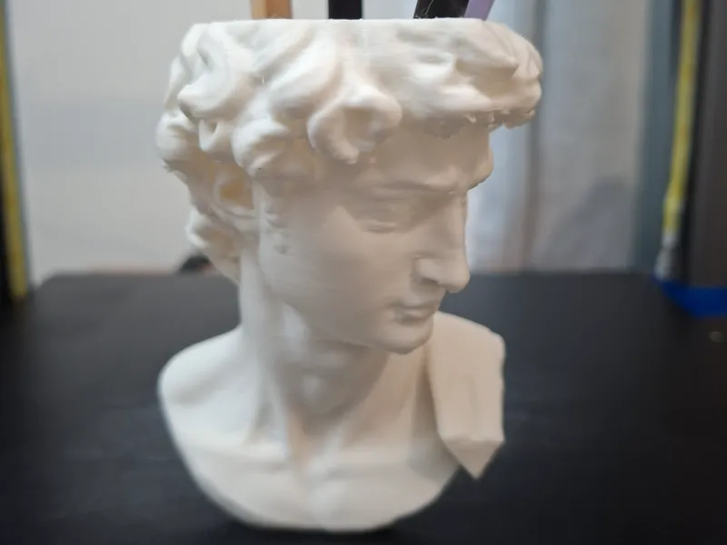 Head of David - Pen Holder