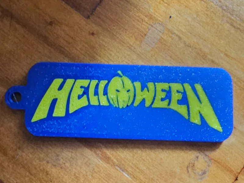 Helloween Band keychain 2 or 3 colors