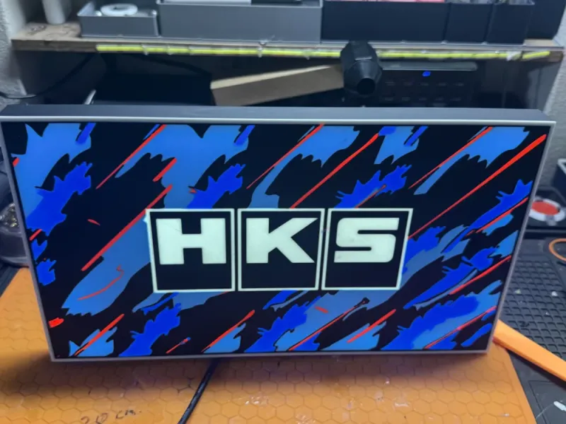 HKS Splash Design LED Lightbox
