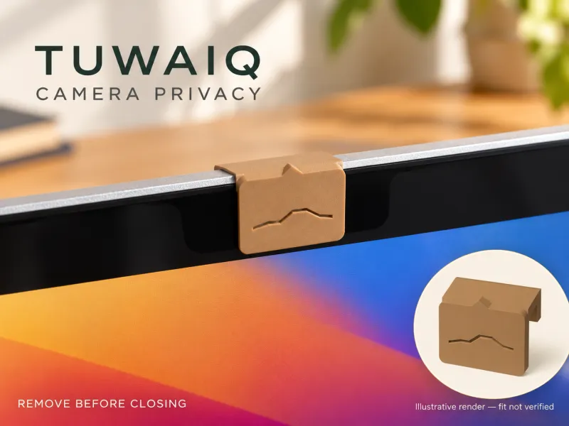Tuwaiq Camera Privacy Shield - Saudi PLA Cover V3