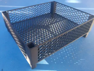 Stackable Hex Grid Storage Box