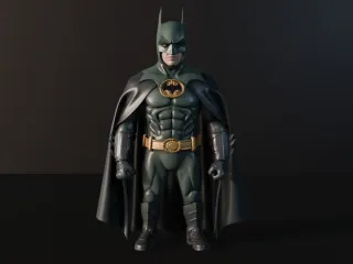 Batman "Retro Noir" Statue - Premium 1989 Cinematic Edition