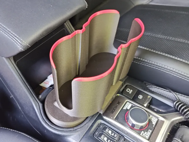 Porta-copos para Subaru Forester com segunda opção e acessórios