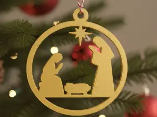 Nativity Scene - Pesebre Ornament