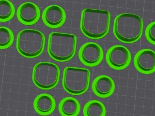 RING CLAY CUTTER SET