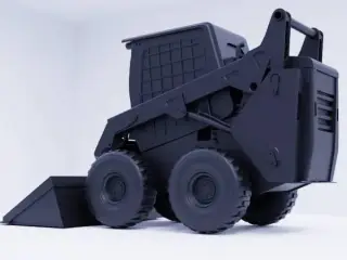Skid Steer Loader - Compact Construction Vehicle