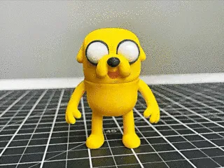 Jake the Dog V2 - Articulated Chibi