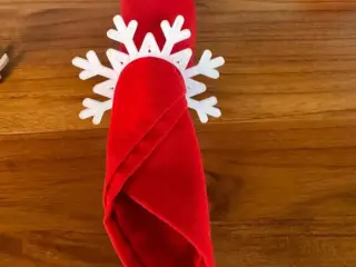 Christmas napkin ring
