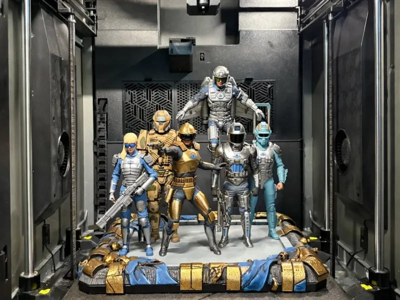 Captain Power and the Soldiers of the Future Diorama