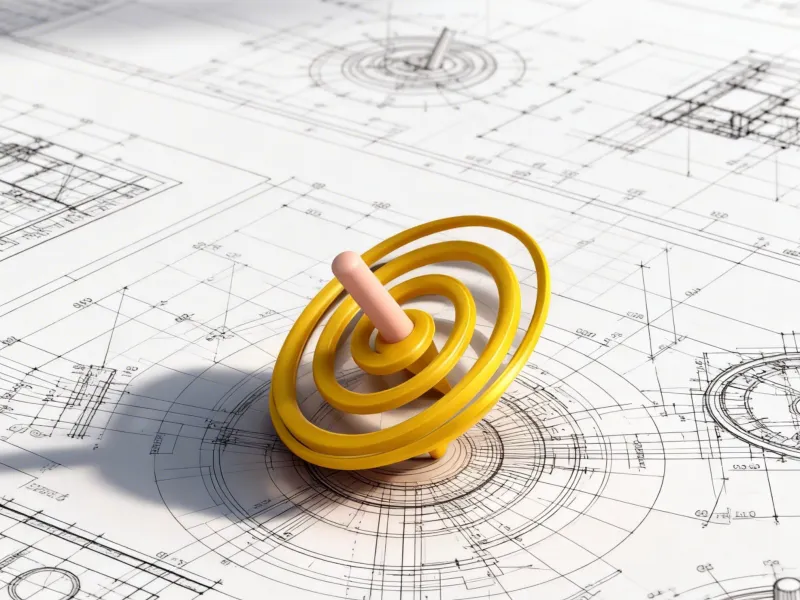 Children's Toy - Visual Spiral Spinning Top