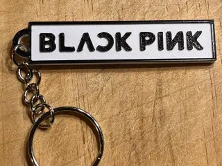 Keychain Black Pink