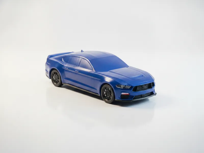 Modèle ultra détaillé de la berline Ford Mustang 2025