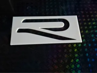 VW R Stencil   para detailing