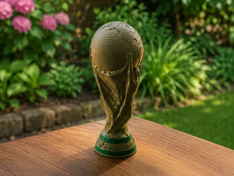 Replica del Trofeo della Coppa del Mondo