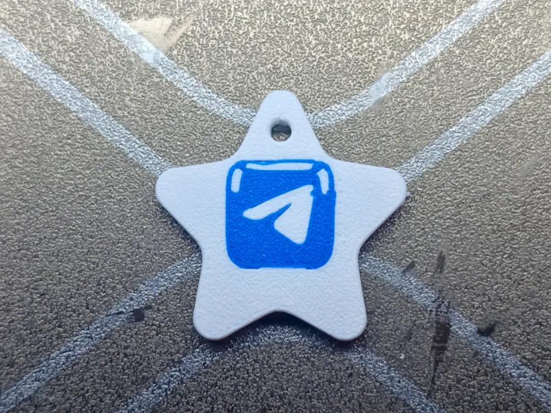 Telegram 7B Sleutelhanger