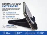 Minimalist 3D Printable Phone Stand | Fast Print-0