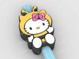 Straw Topper HELLO KITTY BEE-0