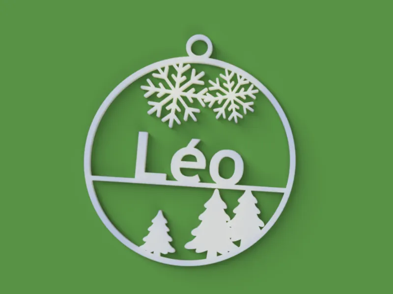 Christmas ball - Léo