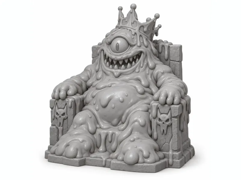 Rei Slime de Um Olho Só