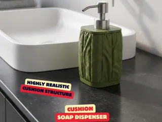 CUSHION SOAP DISPENSER (CLARA) 🧼