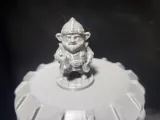 Dwarf / halfling innkeeper - DND miniature-0