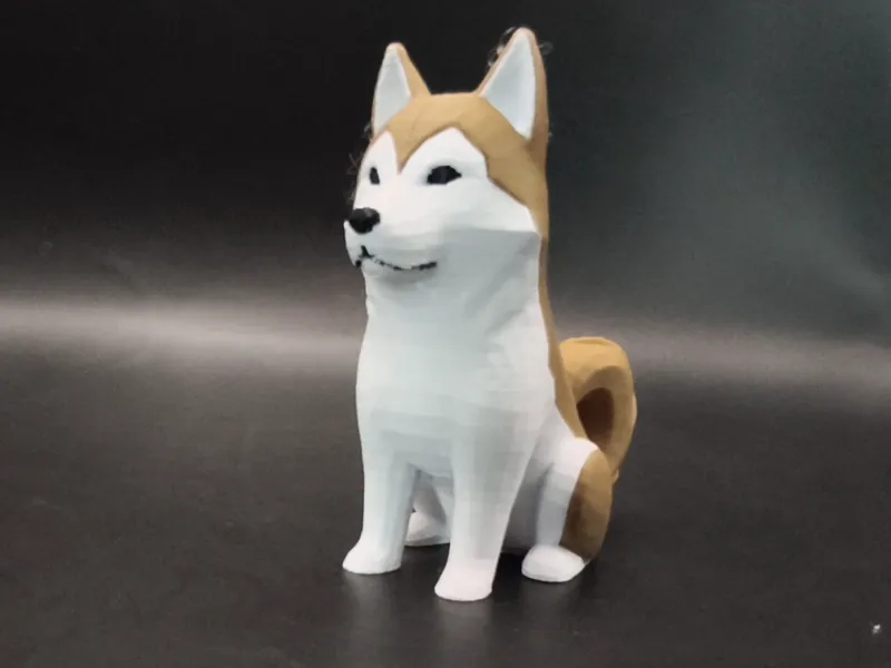 Husky Figurine