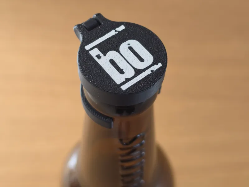 Tapa de botella con cierre de Böhse Onkelz, fanart