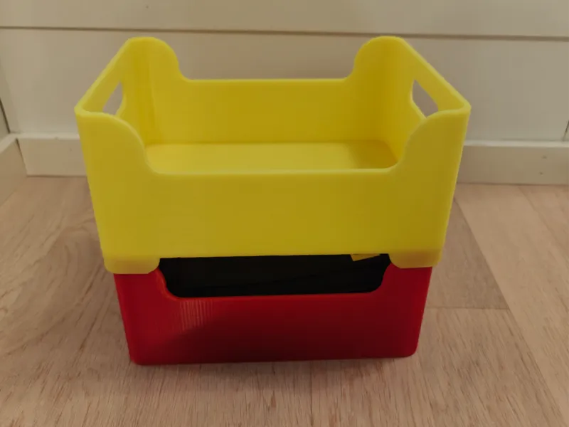 Interlocking Modular Stacking Crate