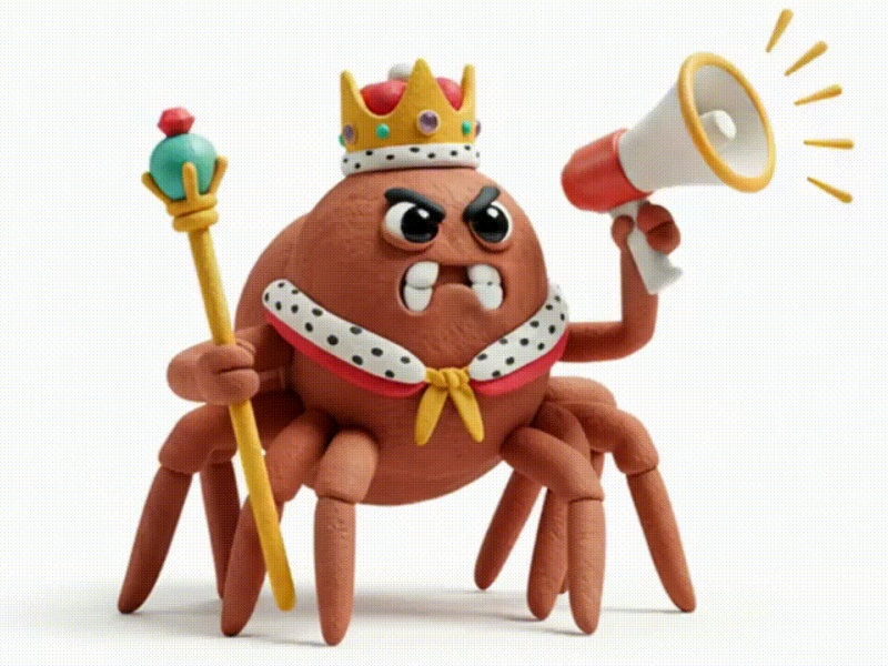 King KRAK, the Announcer