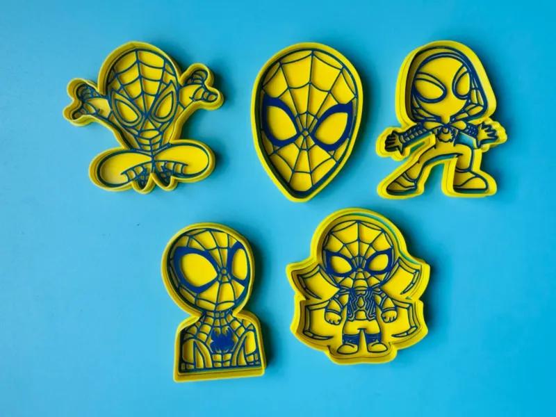 cookie cutter set spiderman