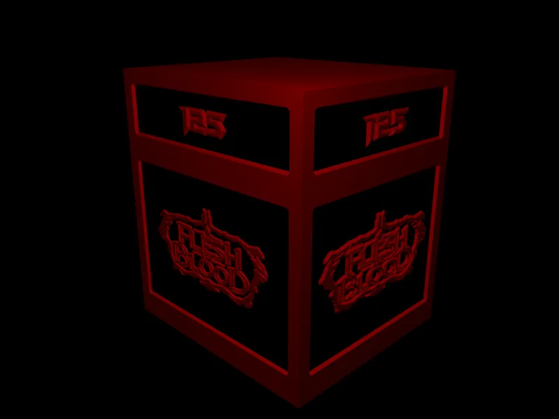 Card Box V2 - Flesh And Blood - 125 Cards (Sleeved)