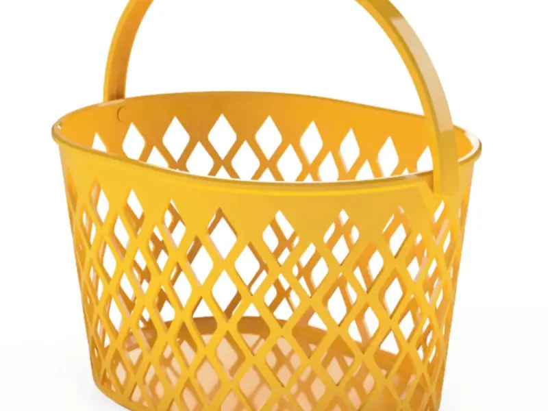 Clothespin basket - Peg basket - Laundry peg basket