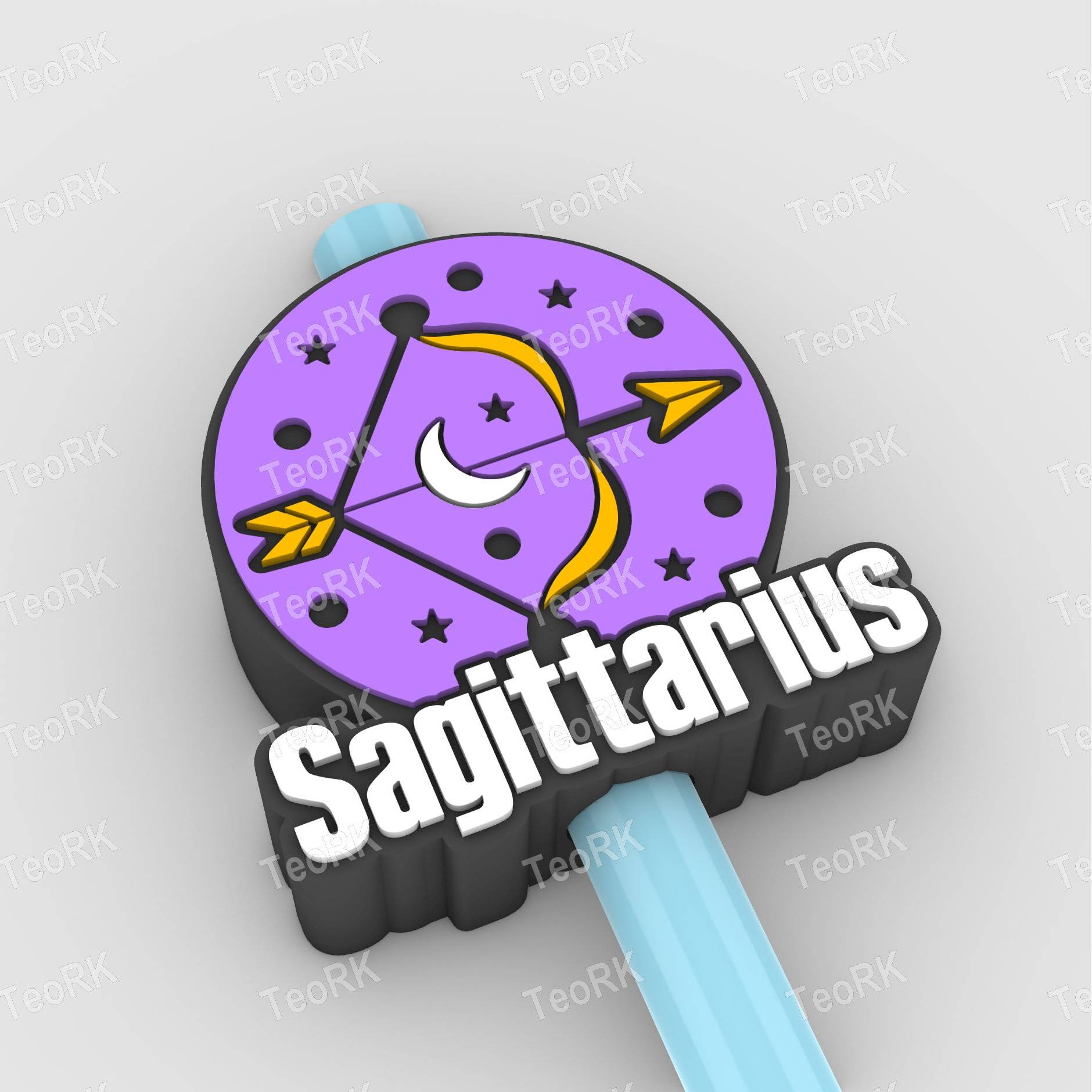 Straw Topper sagittarius - signs of the zodiac - horoscope