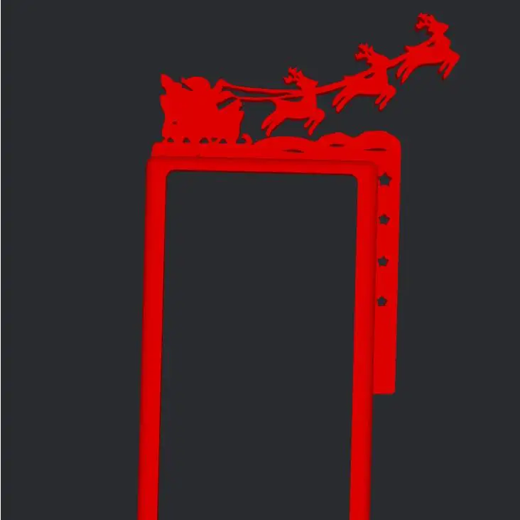 XMAS Santa-001 - Ring Door Bell Decoration -