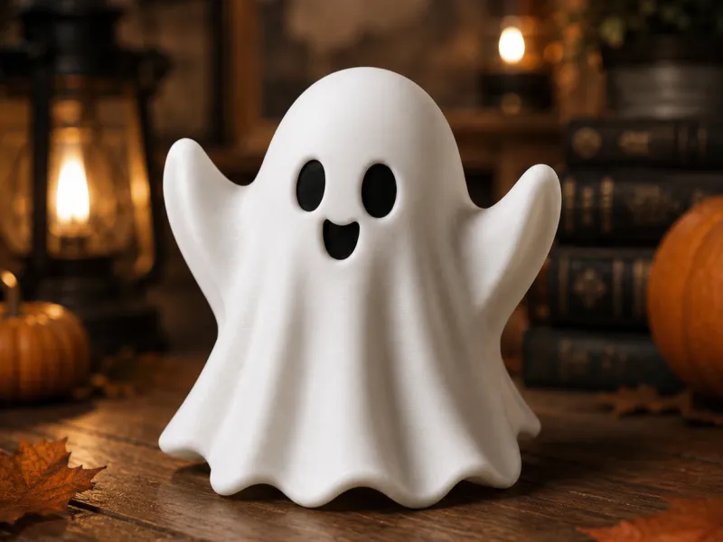 Friendly Little Ghost – Cute Halloween Decor