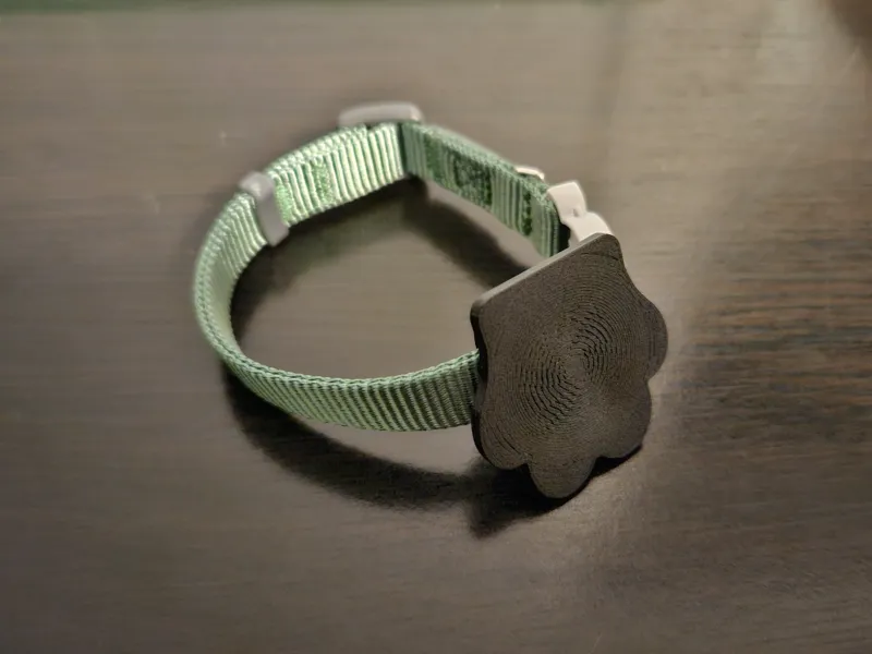 Paw-Shaped RFID Tag Holder