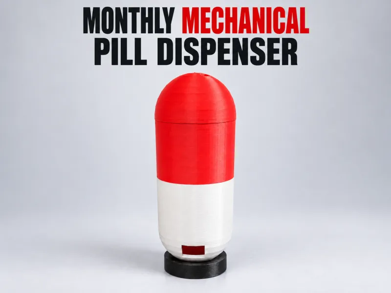 Dispensador mecánico de pastillas