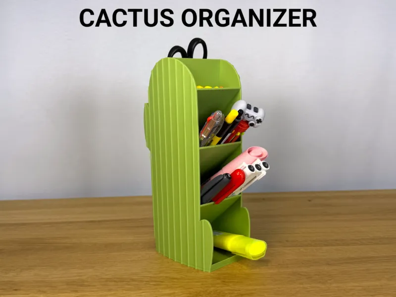 Cactus Pen Holder / Cosmetic Organizer