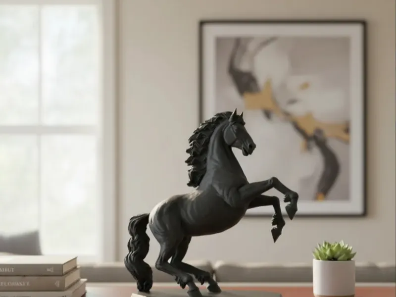 horse sculpture
