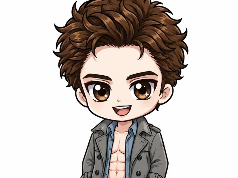 Edward cullen crepúsculo chibi