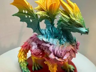 Floral dragon