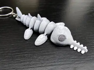 Pocket Pet - Flexi Baby Sawfish & Keychain Variant