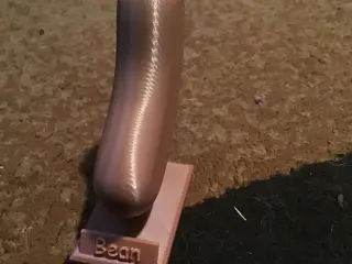 Bean on a stand.