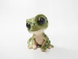 Cute Lizard Figurine Chibi Character 3D Printable-0