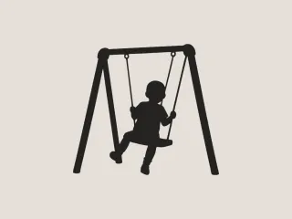 Labor Day Swing: 3D Printable Wall Art