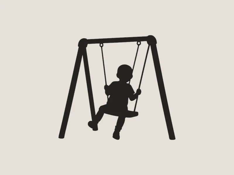 Labor Day Swing: 3D Printable Wall Art