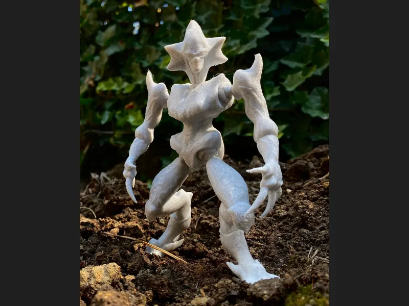 FIGURAS DE ACCIÓN MÓVILES DE ALIEN PARA IMPRESIÓN 3D