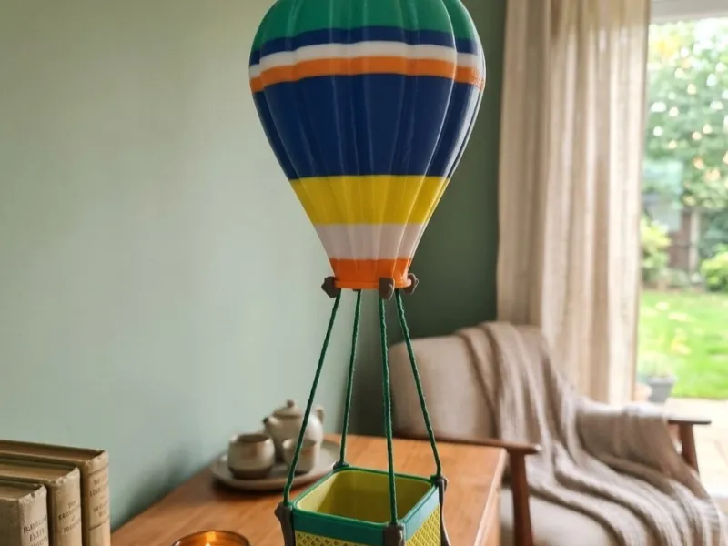 Heißluftballon-Deko-Nachtlicht